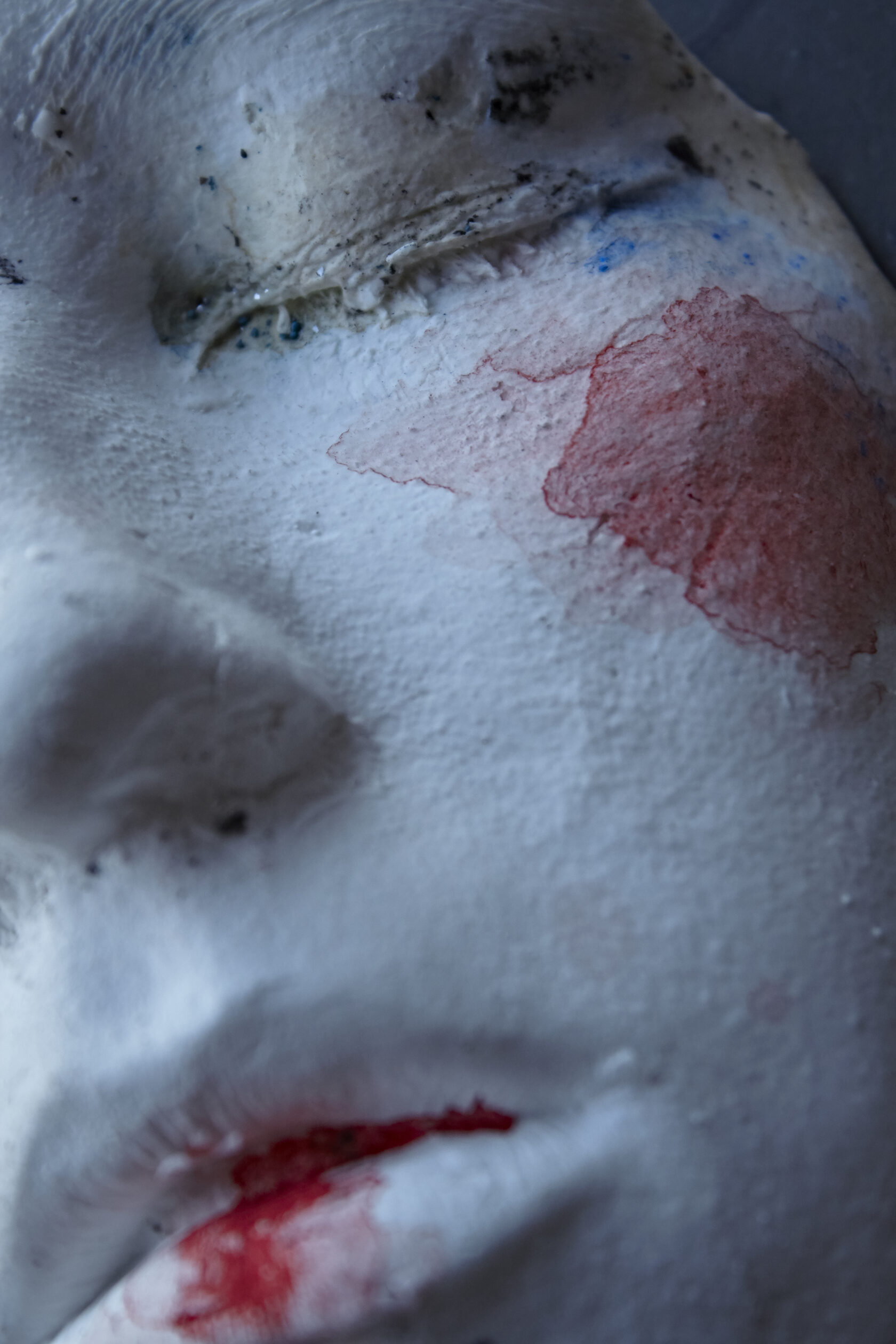 Face Small with Color // Sculpture // fsarc-o11