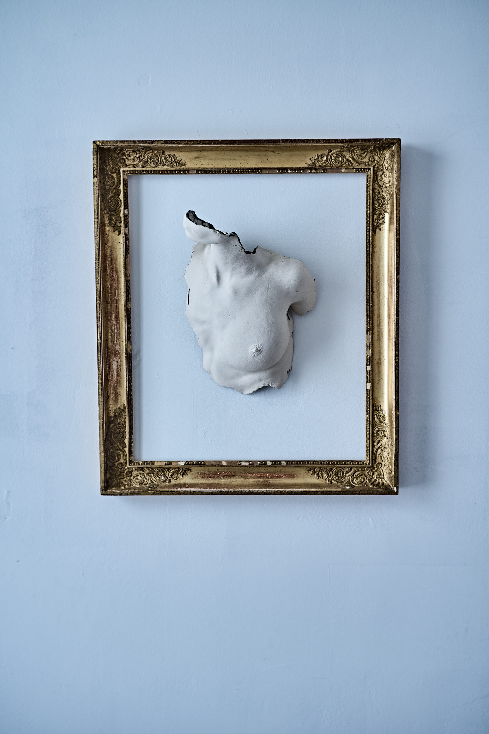 One Breast with Mouth // Sculpture // obmaw-o213